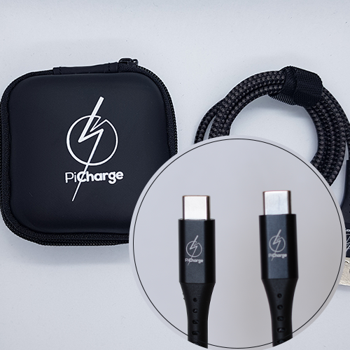 USB C to USB C Cable with 13 Months Warranty - Power Adapter
